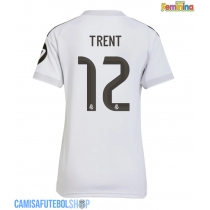 Camisa de time de futebol Real Madrid Alexander-Arnold #12 Replicas 1º Equipamento Feminina 2025-26 Manga Curta